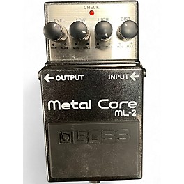 Used BOSS ML2 Metal Core Distortion Effect Pedal