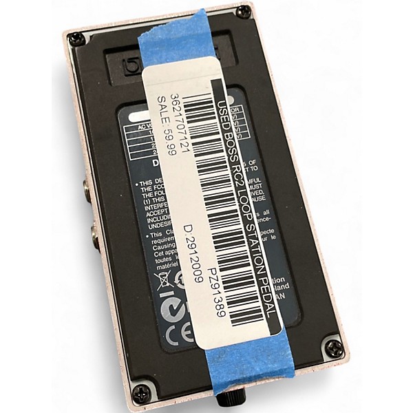 Used BOSS RC2 Loop Station Pedal