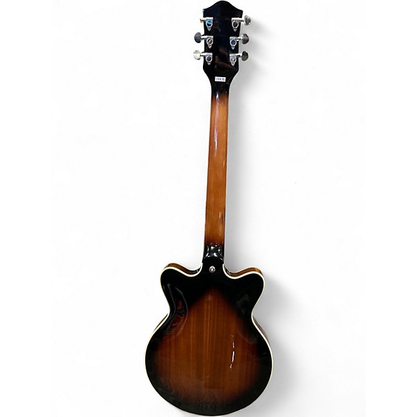 Used 2022 Gretsch Guitars G2655-P90 Brown Sunburst Hollow Body Electric Guitar