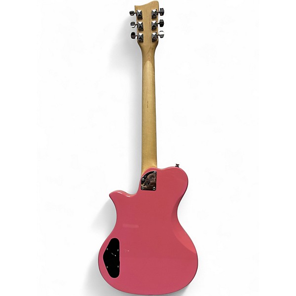 Used First Act Me553 Pink Solid Body Electric Guitar