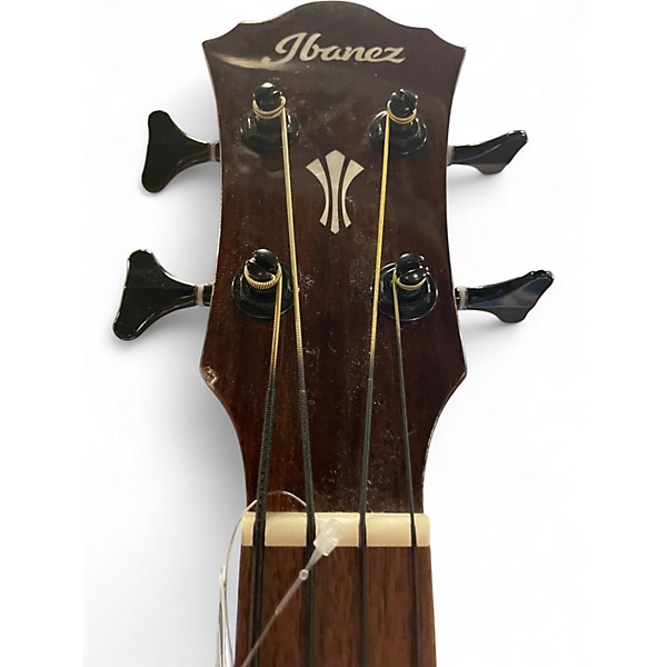 Used Ibanez AEGB30E-NTG Natural Acoustic Bass Guitar