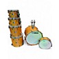 Used Yamaha 6 Piece ABSOLUTE HYBRID MAPLE Vintage Natural Drum Kit thumbnail