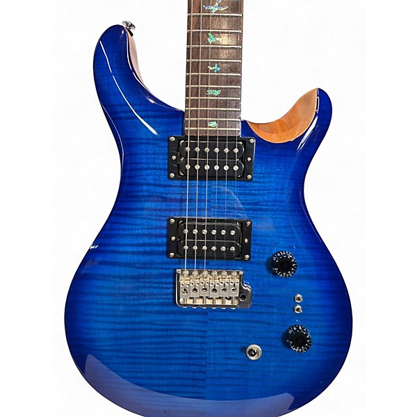 Used PRS se custom 24 35th anniversary Blue Solid Body Electric Guitar