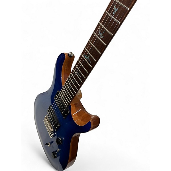 Used PRS se custom 24 35th anniversary Blue Solid Body Electric Guitar