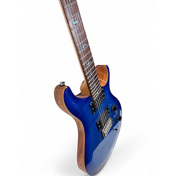 Used PRS se custom 24 35th anniversary Blue Solid Body Electric Guitar