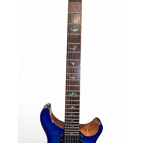 Used PRS se custom 24 35th anniversary Blue Solid Body Electric Guitar