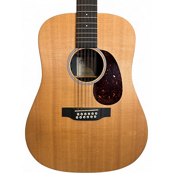 Used Martin D12X1 Natural 12 String Acoustic Guitar