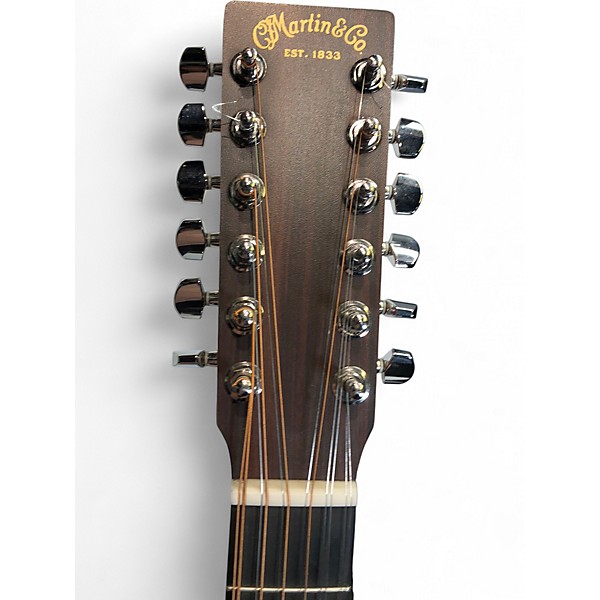 Used Martin D12X1 Natural 12 String Acoustic Guitar