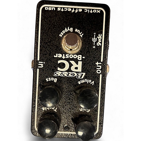 Used Xotic BASS RC BOOSTER Bass Effect Pedal