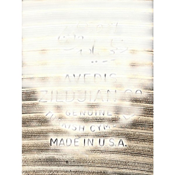 Used Zildjian 21in Avedis Ride Cymbal