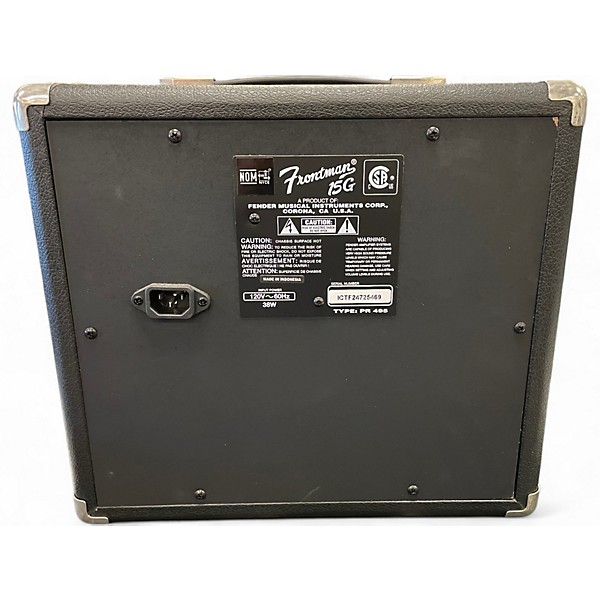 Used Fender Frontman 15G 15W Guitar Combo Amp