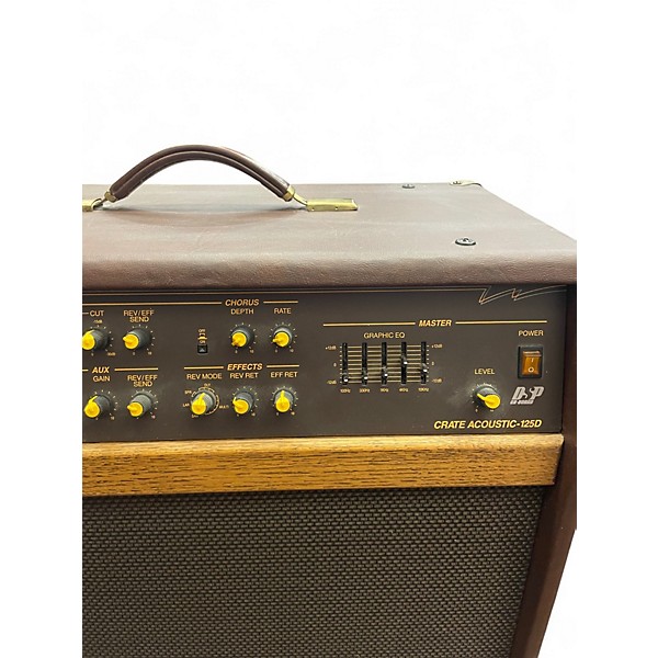Used Crate Acoustic 125D Guitar Combo Amp
