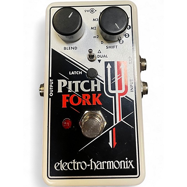 Used Electro-Harmonix Pitch Fork Polyphonic Pitch Shifting Effect Pedal