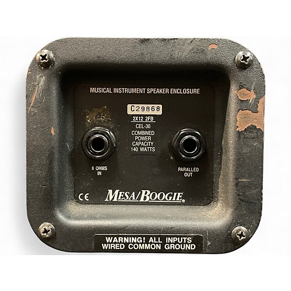 Used MESA/Boogie Rectifier 2x12 Guitar Cabinet