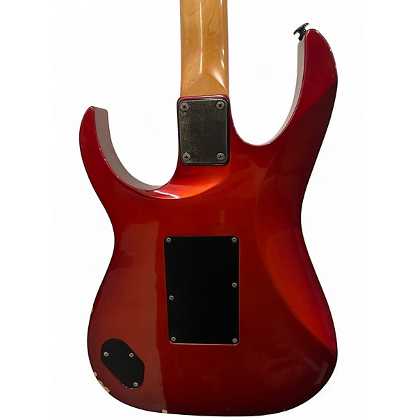 Used 1990s Ibanez RG550 Red Solid Body Electric Guitar