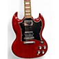 Used Gibson SG Standard Cherry Solid Body Electric Guitar