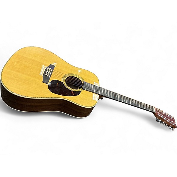 Used 2025 Martin HD12-28 Natural 12 String Acoustic Guitar