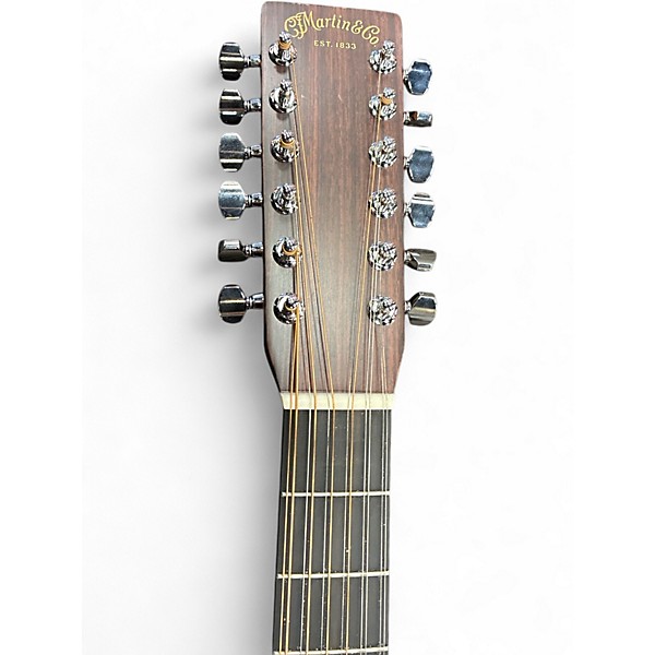 Used 2025 Martin HD12-28 Natural 12 String Acoustic Guitar