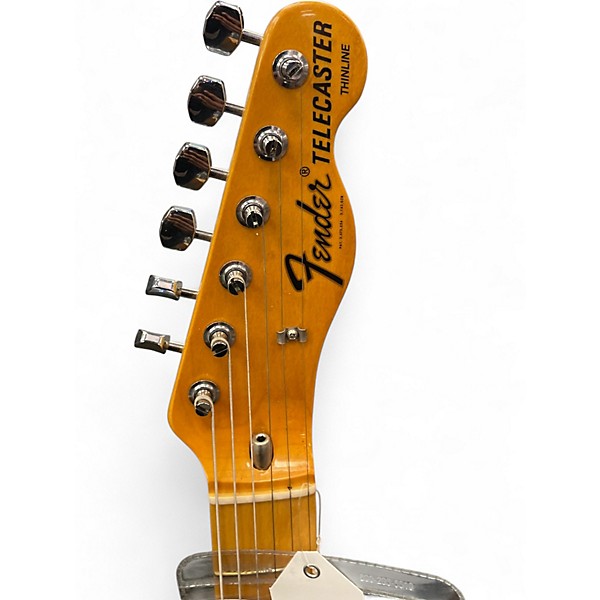 Used Fender 1972 American Vintage Telecaster Thinline Aged Natural Solid Body Electric Guitar