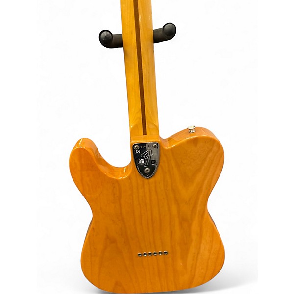 Used Fender 1972 American Vintage Telecaster Thinline Aged Natural Solid Body Electric Guitar