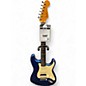 Used Fender American Ultra Stratocaster HSS Cobra Blue Solid Body Electric Guitar thumbnail
