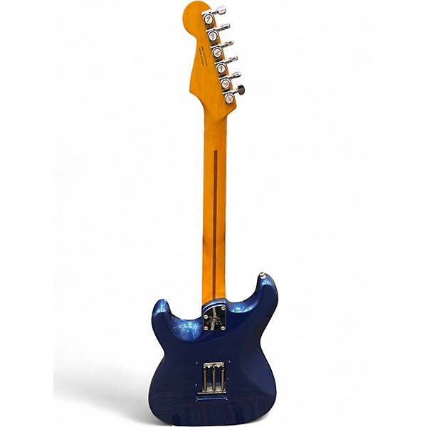 Used Fender American Ultra Stratocaster HSS Cobra Blue Solid Body Electric Guitar
