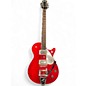 Used 2020 Gretsch Guitars G6129T Players Edition Red Sparkle Solid Body Electric Guitar thumbnail