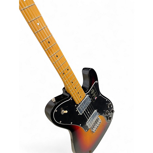 Used Fender AMERICAN VINTAGE II 1975 TELE DELUXE 3 Color Sunburst Solid Body Electric Guitar