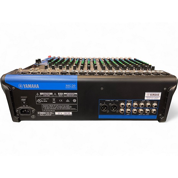 Used Yamaha MG20XU Unpowered Mixer