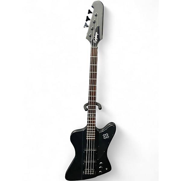 Used Epiphone Nikki Sixx Signature Blackbird Black Electric Bass Guitar