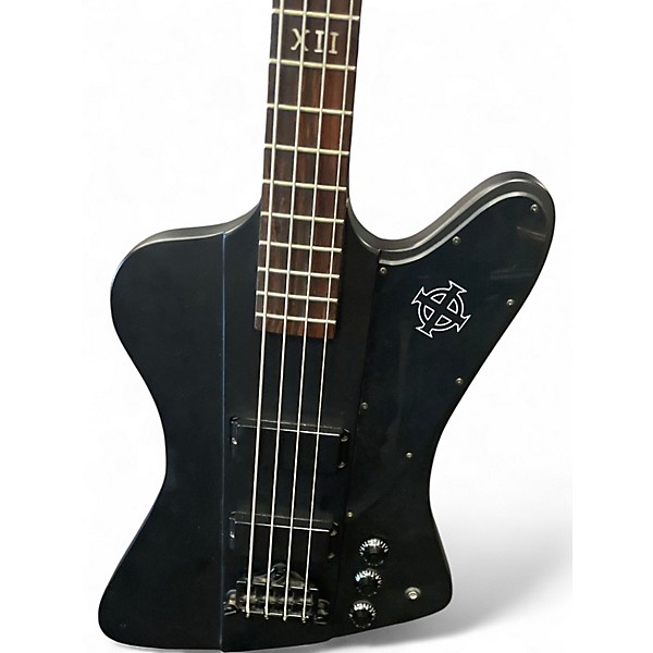 Used Epiphone Nikki Sixx Signature Blackbird Black Electric Bass Guitar