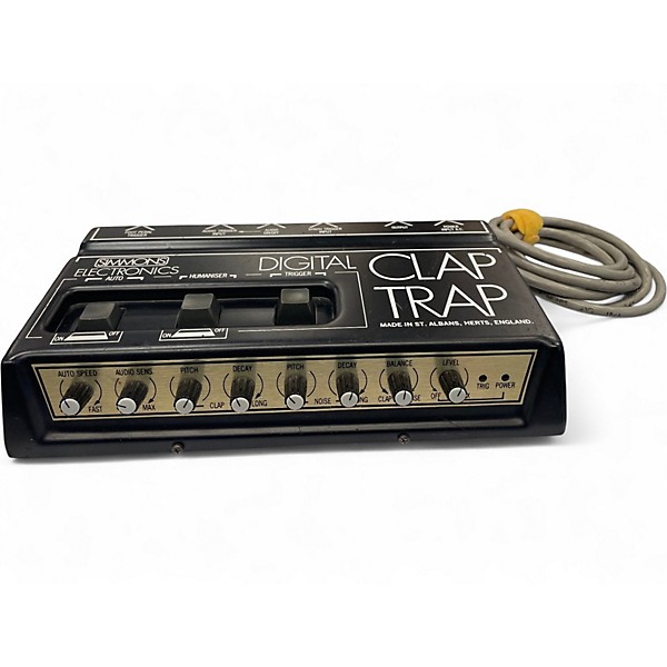 Used Simmons DIGITAL CLAP TRAP Drum Machine