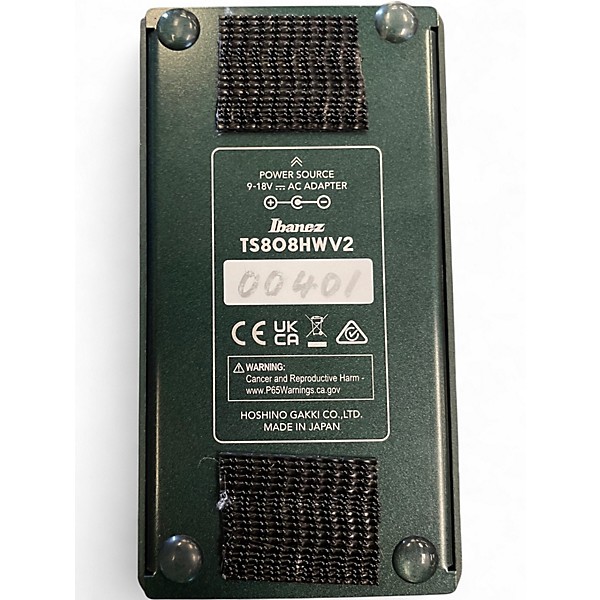 Used Ibanez TS808HW V2 Hand Wired Tube Screamer Effect Pedal