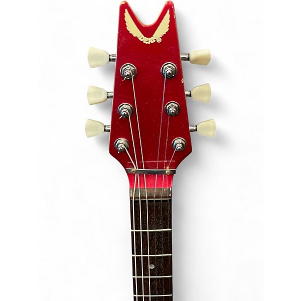 Used Dean BUDWEISER BOWTIE Red Solid Body Electric Guitar