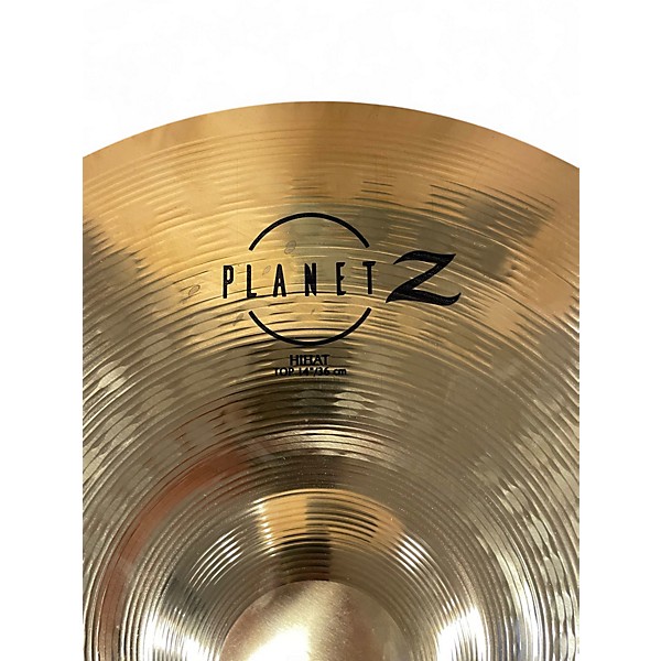 Used Zildjian 14in Planet Z Hi Hat Pair Cymbal