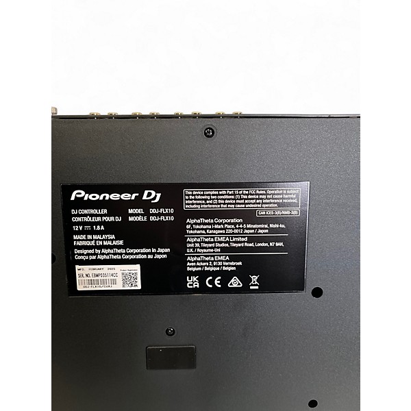 Used Pioneer DJ DDJFLX10 DJ Controller