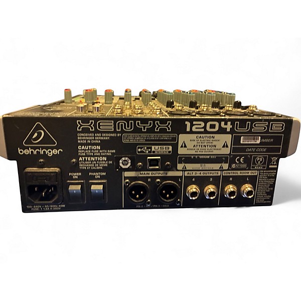 Used Behringer Xenyx 1204USB Unpowered Mixer
