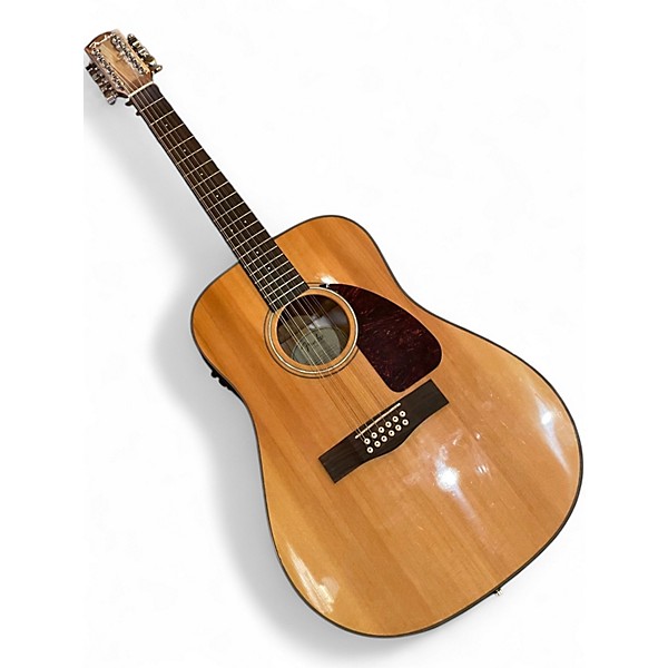 Used Fender CD160SE Natural 12 String Acoustic Electric Guitar