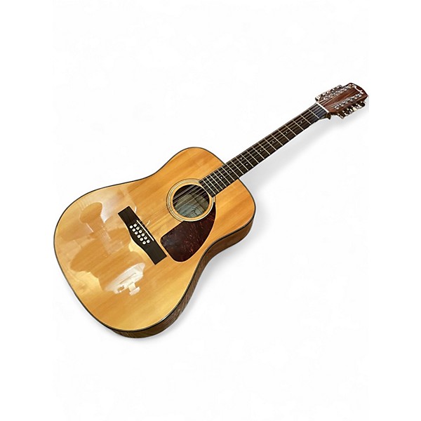 Used Fender CD160SE Natural 12 String Acoustic Electric Guitar