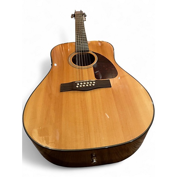 Used Fender CD160SE Natural 12 String Acoustic Electric Guitar