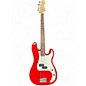 Used Squier Affinity Precision Bass Red Electric Bass Guitar thumbnail