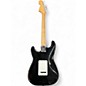 Used Squier Standard Stratocaster Black Solid Body Electric Guitar