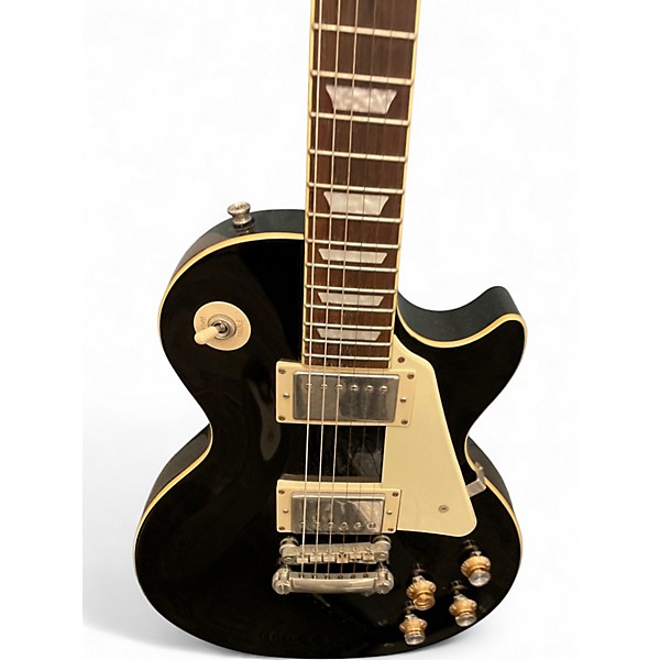 Used Epiphone Les Paul Standard Black Solid Body Electric Guitar