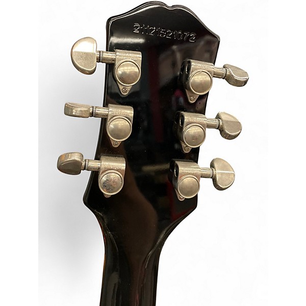 Used Epiphone Les Paul Standard Black Solid Body Electric Guitar