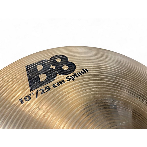 Used SABIAN 10in B8 Splash Cymbal