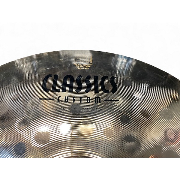 Used MEINL 14in Classic Custom Medium Hi Hat Pair Cymbal