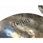 Used MEINL 14in Classic Custom Medium Hi Hat Pair Cymbal