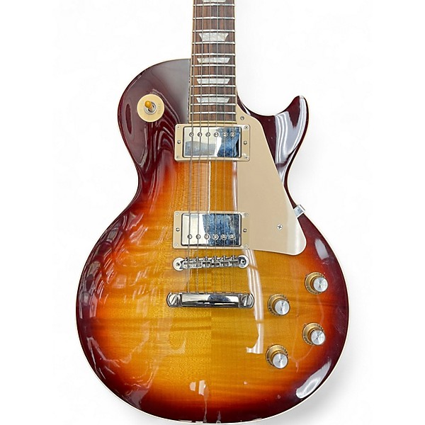 Used Gibson Les Paul Standard 1960S Neck Bourbon Burst Solid Body Electric Guitar
