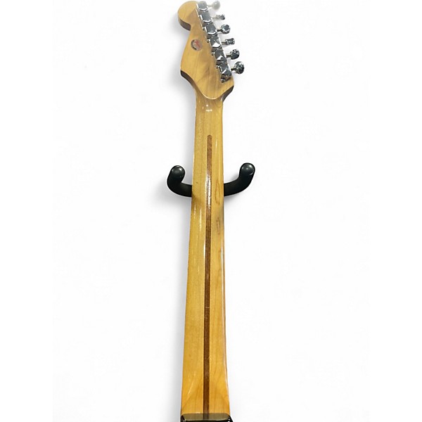 Used Fender STRATOCASTER Black Solid Body Electric Guitar