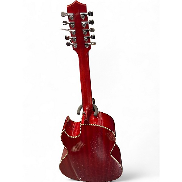 Used H. Jimenez LBQ4E Trans Red Latin Stringed Instrument